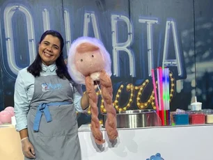 Imagem referente à matéria: Ela vai faturar R$ 4 milhões colocando algodão doce no mercado de eventos de luxo