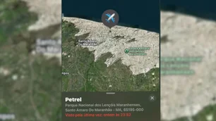 Imagem referente à matéria: Queda de avião de deputado nos Lençóis Maranhenses deixa dois mortos