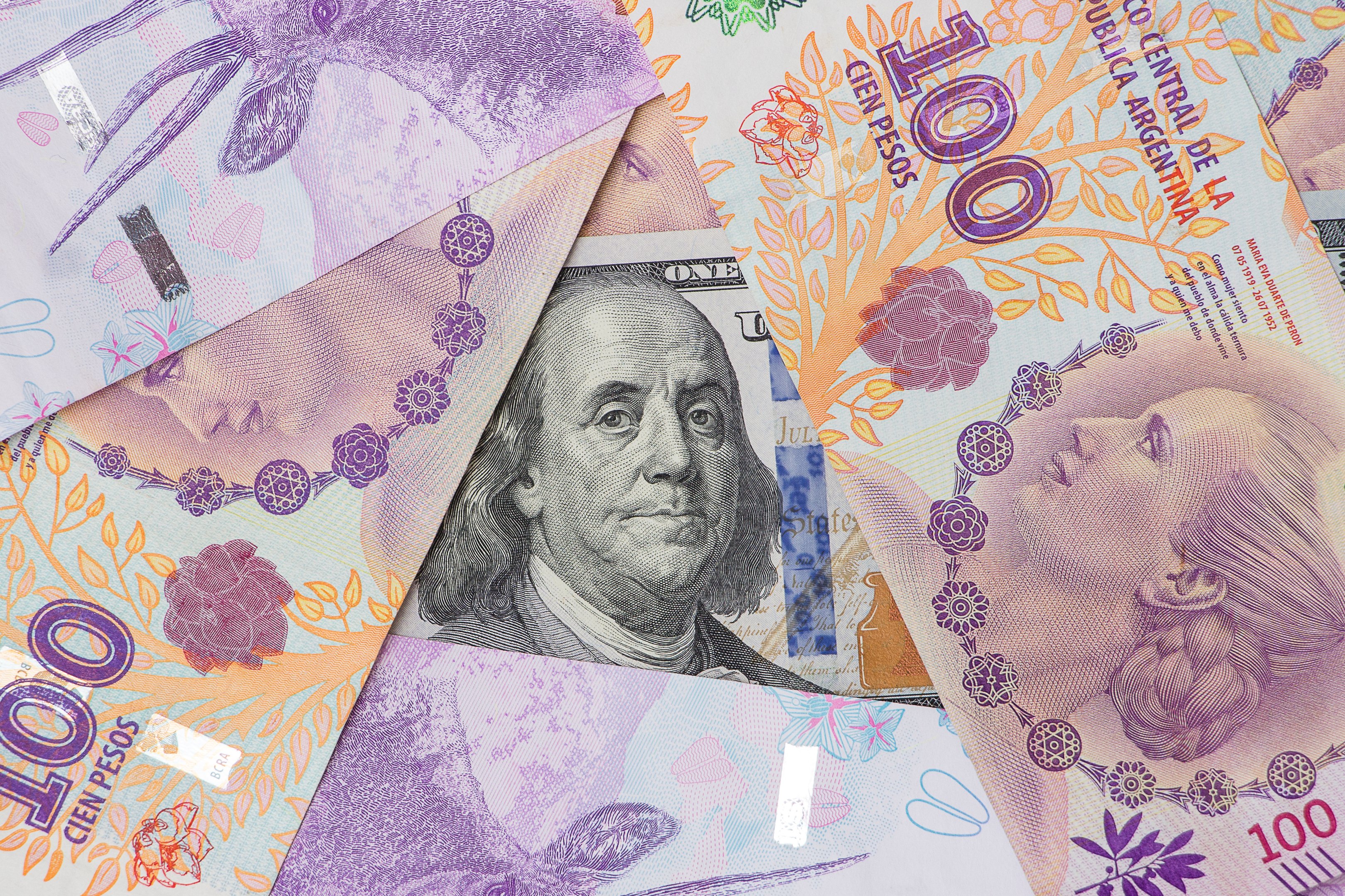 Dólar; peso
