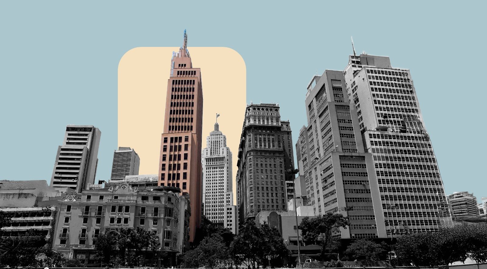 Prédio histórico do Banco do Brasil ganhará painéis publicitários no centro de SP
