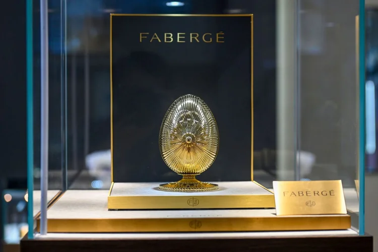 Fabergé: ovos de ouro com pedras preciosas viraram símbolo da joalheira (Shi Zhonghua/VCG/Getty Images)