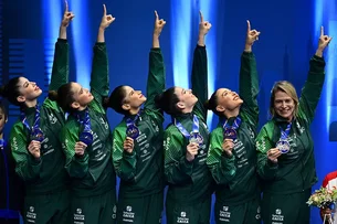 Brasil conquista prata inédita em ginástica rítmica