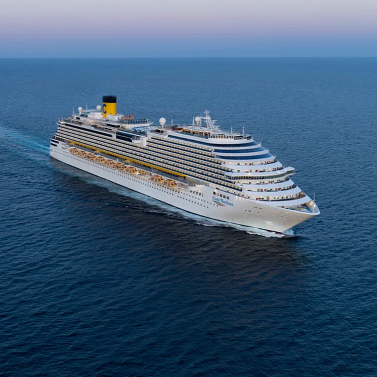 O Costa Diadema é operado pela Costa Cruzeiros e controlado pelo grupo Carnival Corporation & plc, com sede nos EUA (Divulgação)
