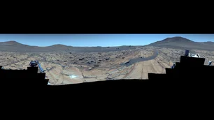 Imagem referente à matéria: Nasa divulga a imagem mais nítida de Marte já feita