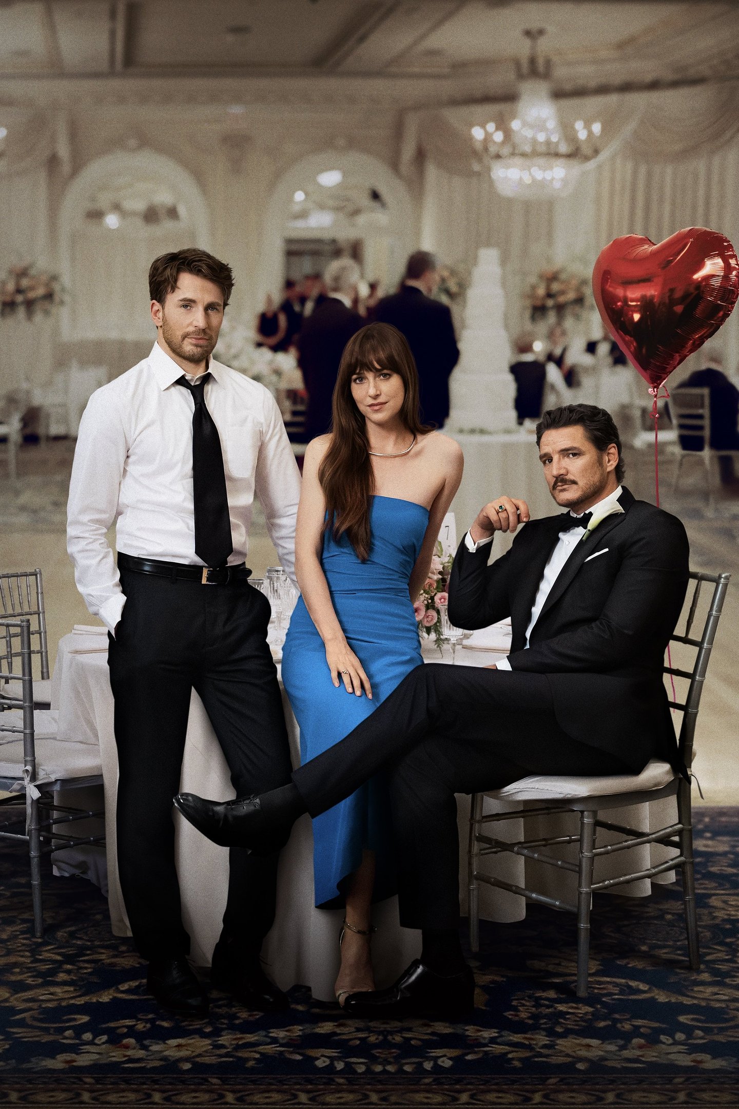 'Amores Materialistas': Pedro Pascal ou Chris Evans? Saiba com quem Dakota Johnson termina o filme