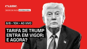 Imagem referente à matéria: Tarifas de Trump: EXAME realiza programa ao vivo para analisar impactos nesta quarta