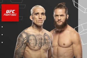 Imagem referente à matéria: Charles do Bronx enfrentará Rafael Fiziev na luta principal do 'Fight Night' do UFC Rio