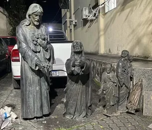 Polícia prende três homens transportando peças sacras e funerárias roubadas de Minas Gerais