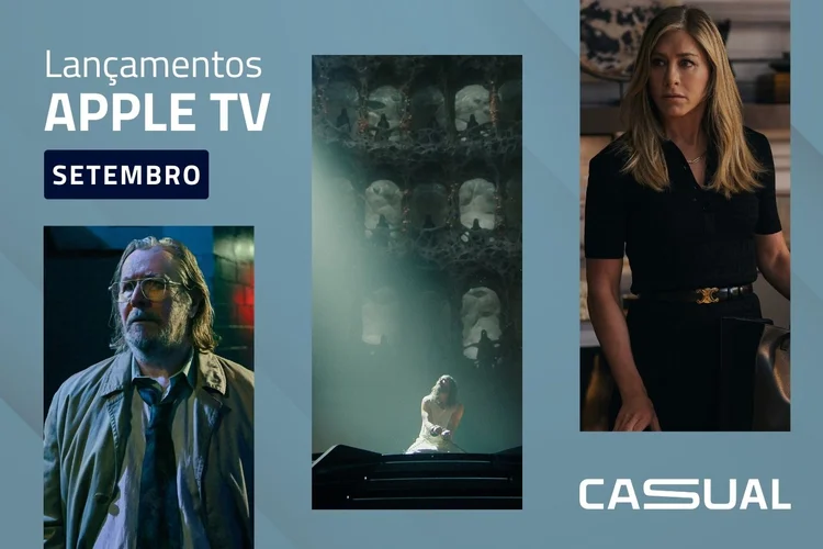 Apple TV: o que entra no catálogo em setembro de 2025 (Divulgação/ Montagem EXAME)