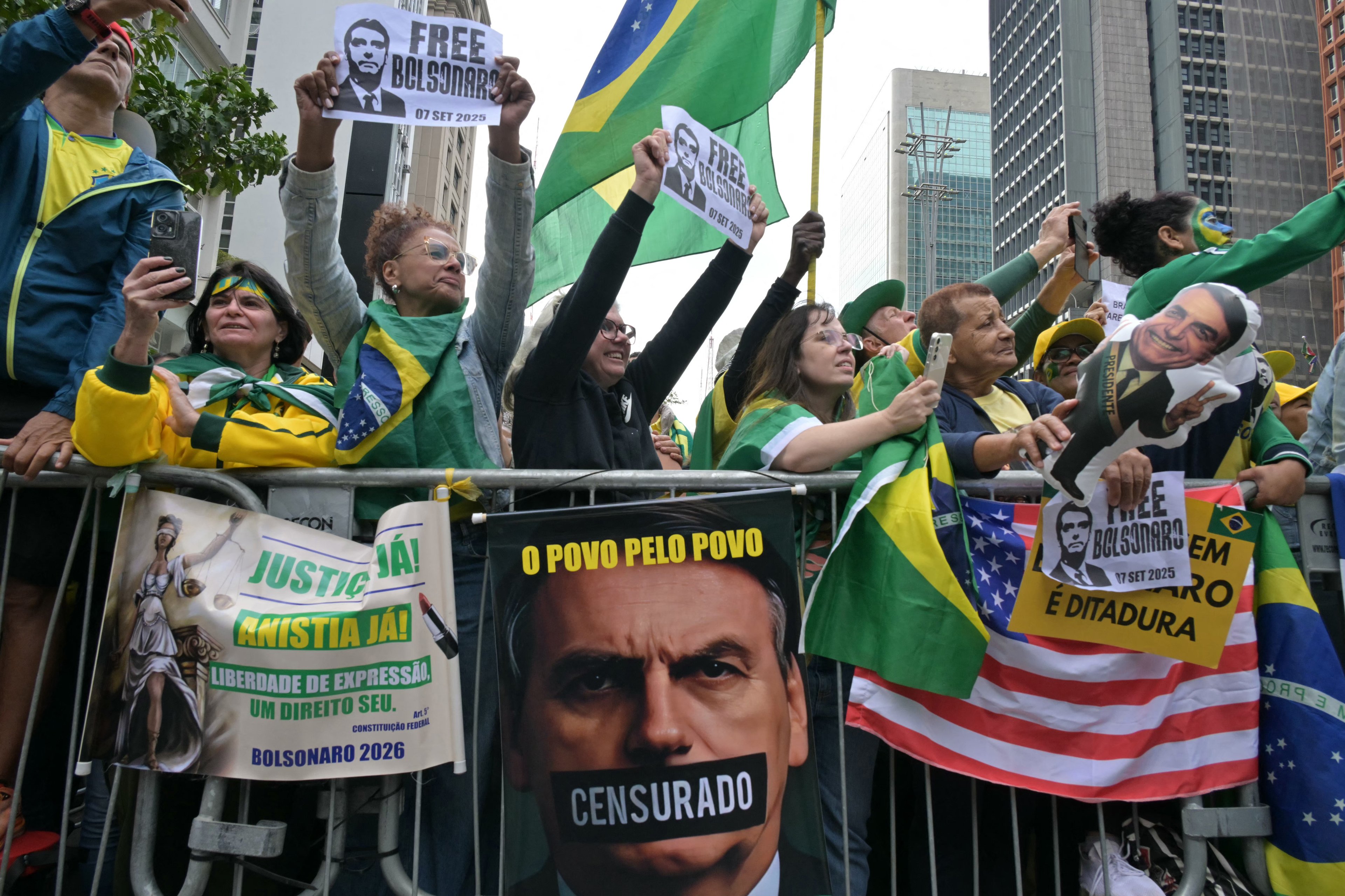 Ato de 7/9 na Paulista reúne Tarcísio, Zema e Michelle - e tem críticas ao STF e defesa da anistia