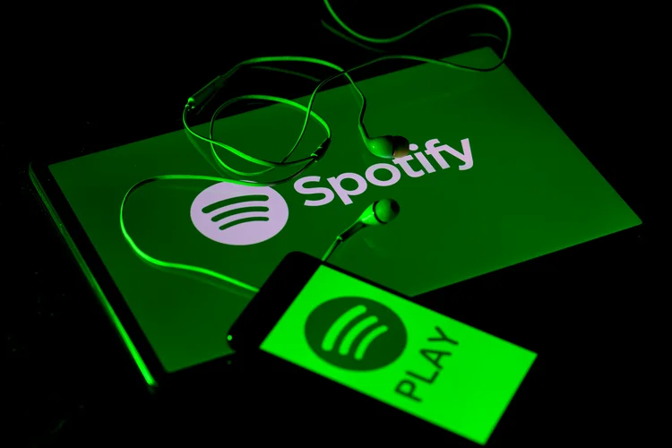 Spotify: hype da retrospectiva anual não segurou preço da ação (Jonathan Raa/NurPhoto via Getty Images)
