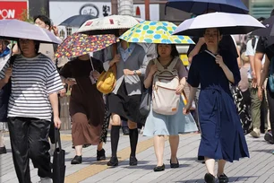 Imagem referente à matéria: Japão e Coreia do Sul enfrentam verão mais quente já registrado