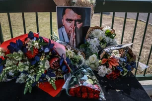 Imagem referente à matéria: Trump chama morte de Charlie Kirk de 'momento sombrio' e promete caçada a atirador