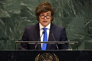 Imagem referente à matéria: Na Assembleia da ONU, Milei faz críticas à organização e elogia Donald Trump