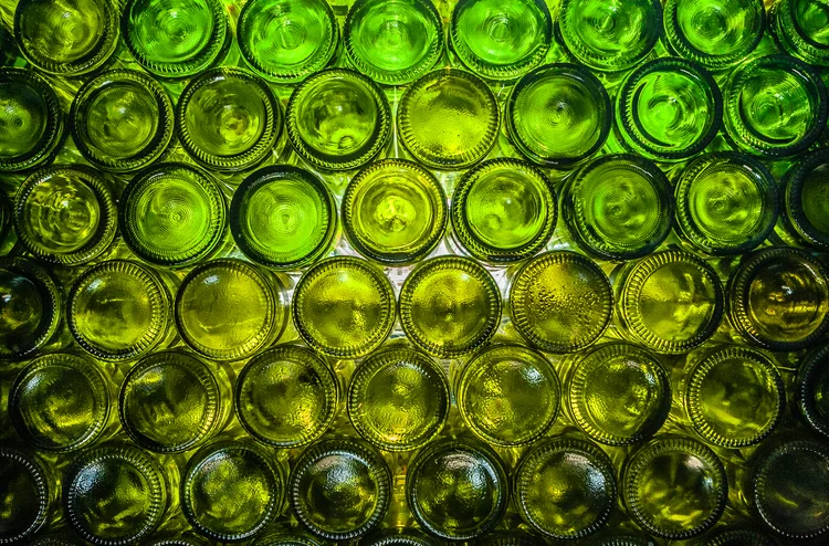 Glass bottles: Verallia produced around 16 billion glass produts in 2024 (Philippe Marion/Getty Images)
