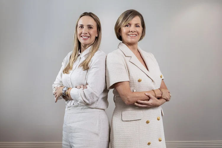 Bruna Grillo (CEO) e sua mãe, Patrícia Grillo, da Cena Empreendimentos e Urbanismo (Incorporadora Cena/Divulgação)