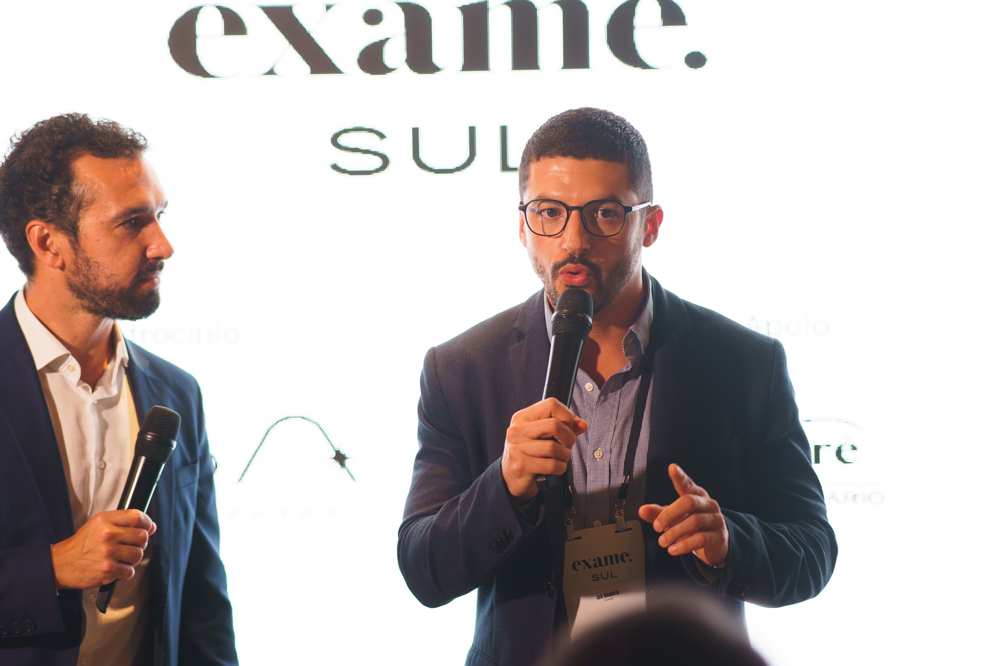 Festa de inauguração da Exame Sul em Florianopolis SC
