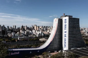 Imagem referente à matéria: Aço Gerdau está presente na maior rampa de skate do mundo, em Porto Alegre