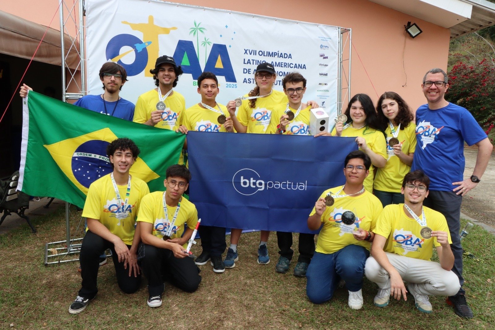 Brasil conquista 9 ouros e domina Olimpíada Latino-Americana de astronomia