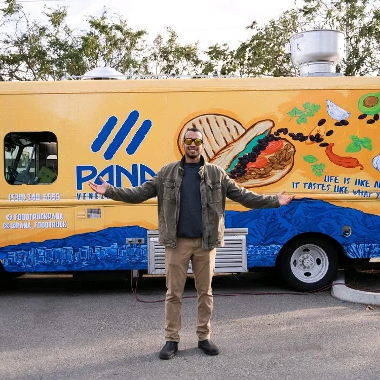 German Sierra, empreendedor venezuelano e fundador do Pana Food Truck (Fonte: LinkedIn | Reprodução)