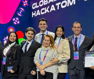 Imagem referente à matéria: Equipe brasileira vence competição nuclear na Rússia com projeto de base lunar sustentável