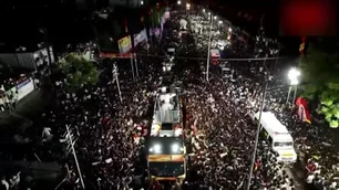 Imagem referente à matéria: Comício político de ator famoso na Índia deixa 31 mortos e mais de 50 feridos