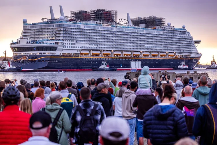 Disney Adventure: navio da empresa será o primeiro a operar a partir da Ásia, em Singapura (Jens Büttner/picture alliance /Getty Images)