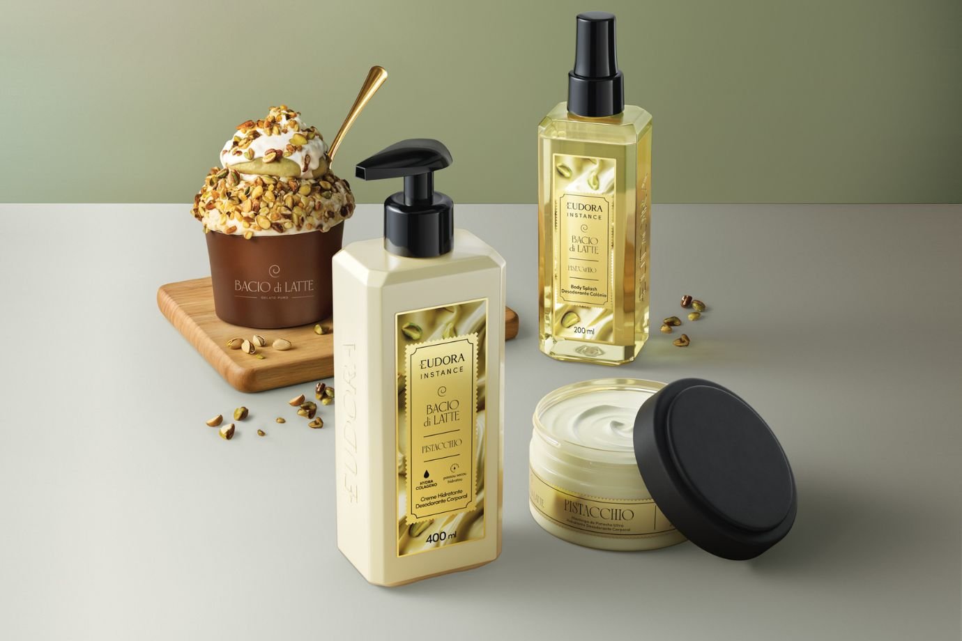Bacio di Latte e Eudora lançam collab com degustação gratuita de novo sabor