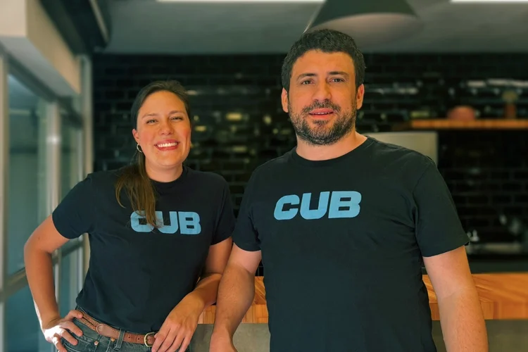 Thais Matoszko e Leonardo Gasparin, da CUB: empresa já participou de 400 projetos imobiliários em três anos