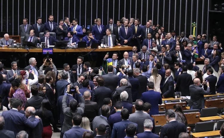 Projeto de anistia: deputados aprovam urgência para proposta. (Reprodução/Câmara dos Deputados)
