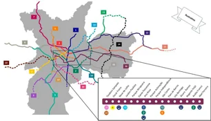 Imagem referente à matéria: Governo de SP avança na PPP da nova linha Violeta-16 com realização de audiências públicas