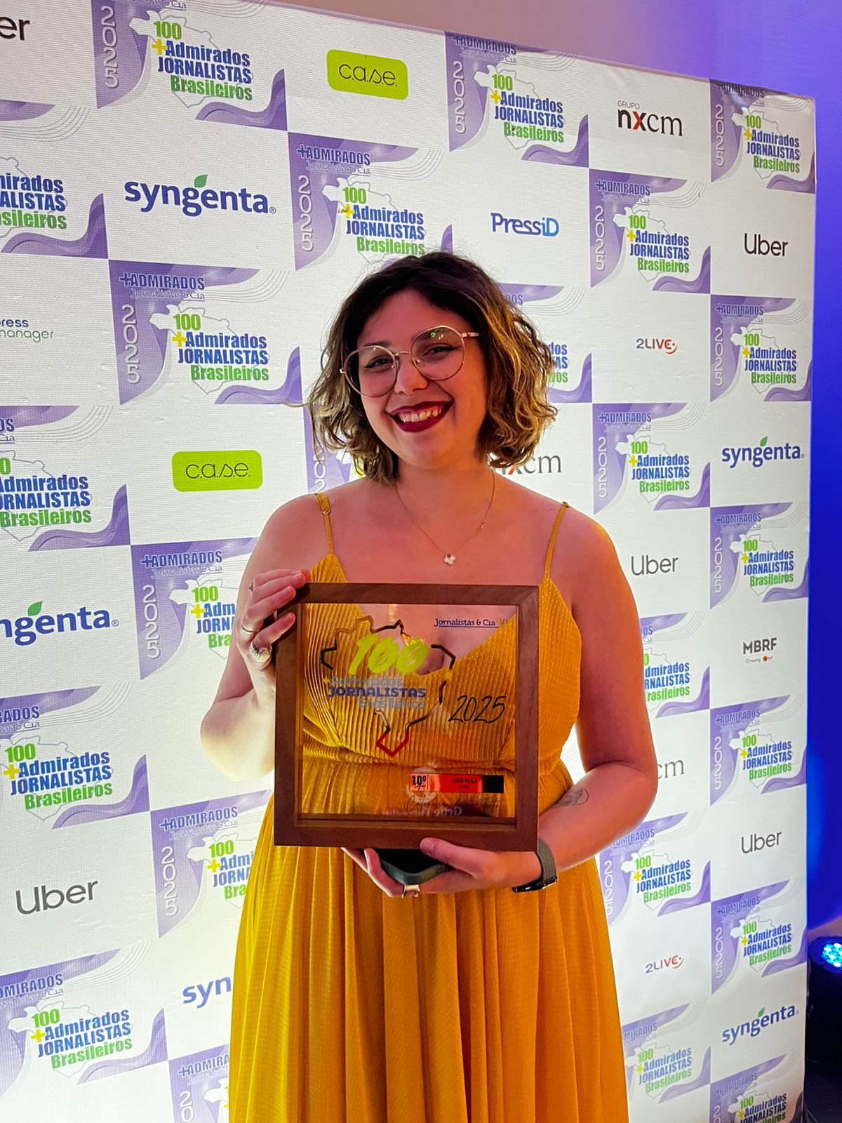 Luiza Vilela, repórter de Cultura da EXAME está entre os 10 jornalistas mais admirados do Brasil 