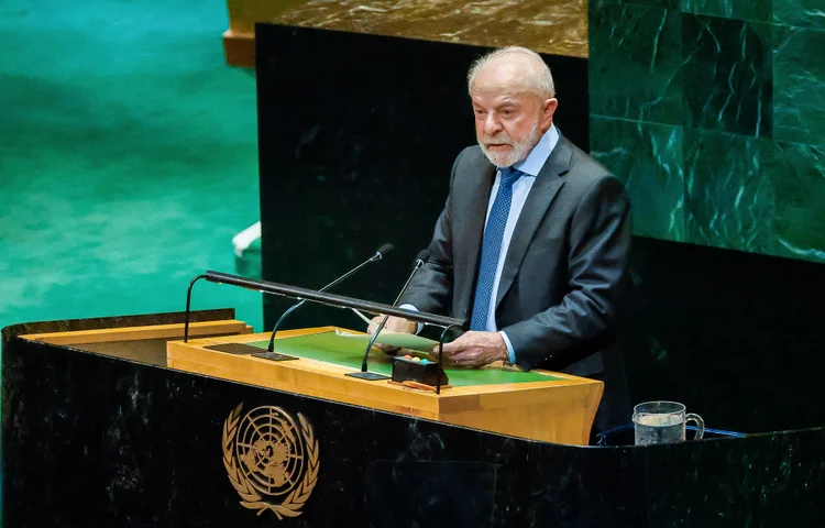 Lula na ONU: presidente participou ontem de conferência sobre solução pacífica para a questão da palestina  (Ricardo Stuckert / PR/Divulgação)