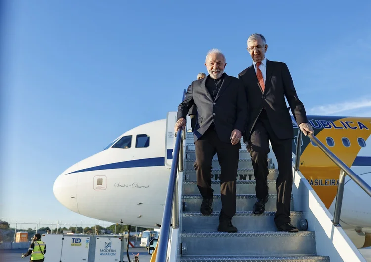 Lula em Nova York: presidente chega para participar da Assembleia Geral da ONU (Ricardo Stuckert / PR/Divulgação)