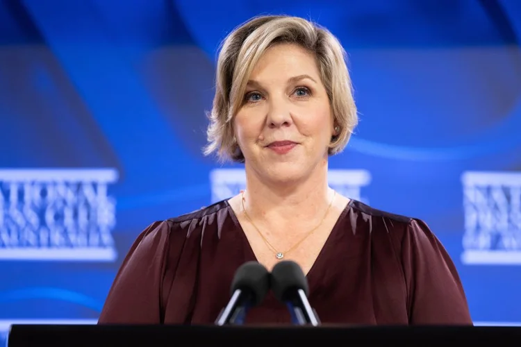 Robyn Denholm, presidente do conselho da Tesla (Alex Ellinghausen/Sydney Morning Herald/Getty Images)