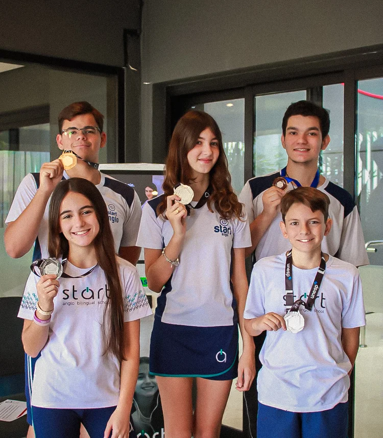 Medalhistas do Programa Olímpico Start na Start Anglo Bilingual School