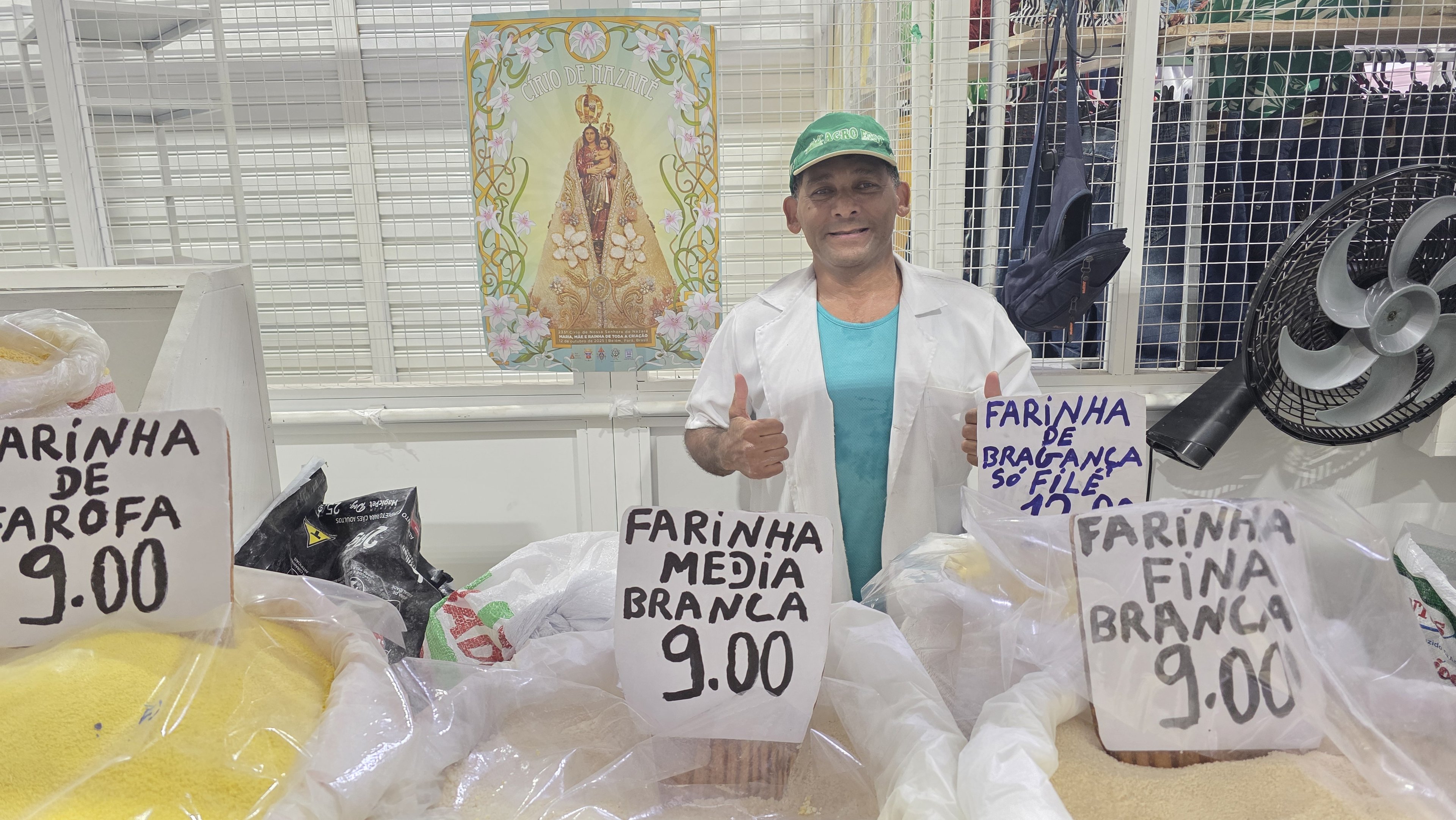 Fernando Duarte, da feirinha do Mercado do Brás