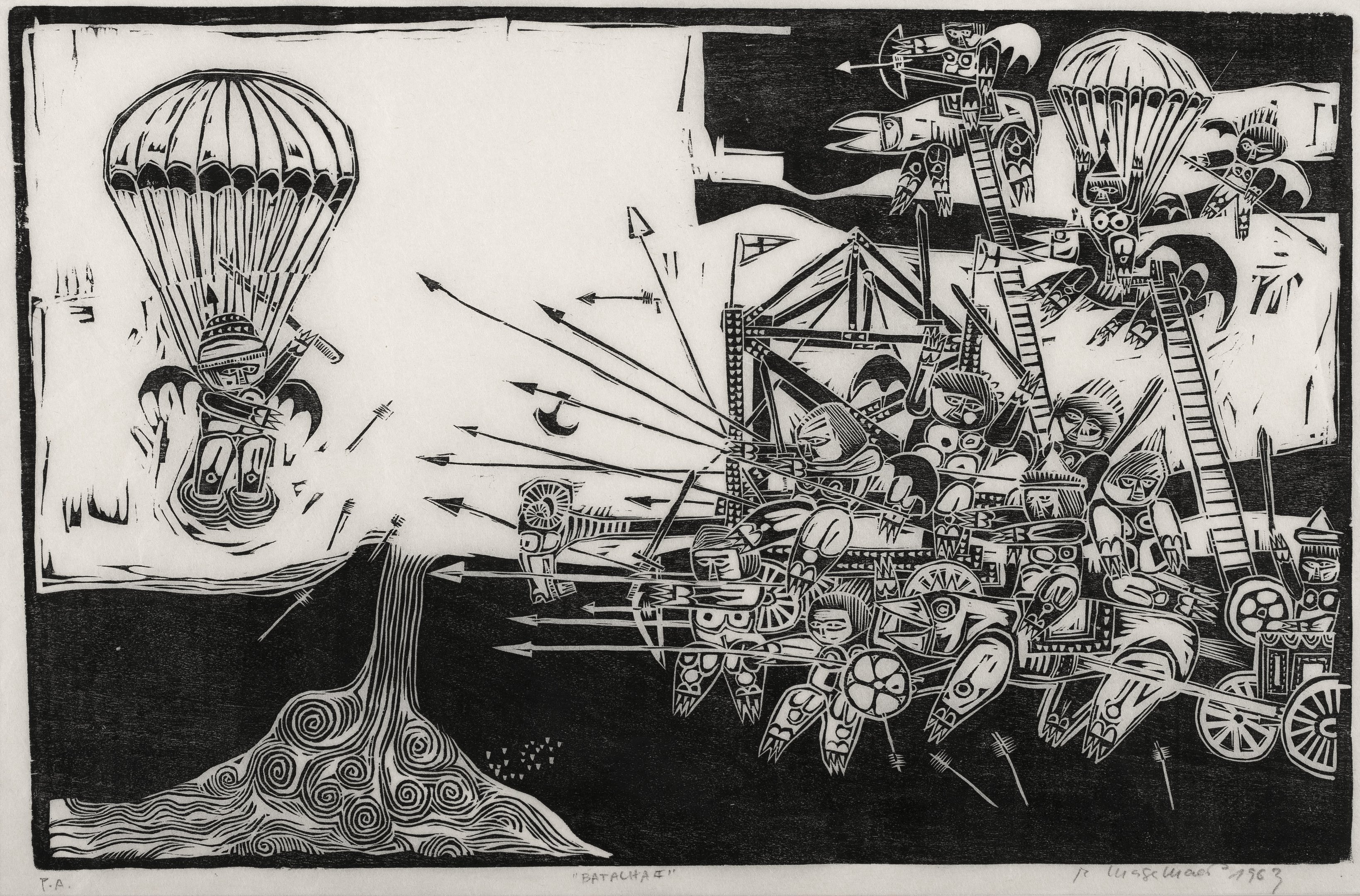 Batalha II (1963), de Roberto Magalhães

