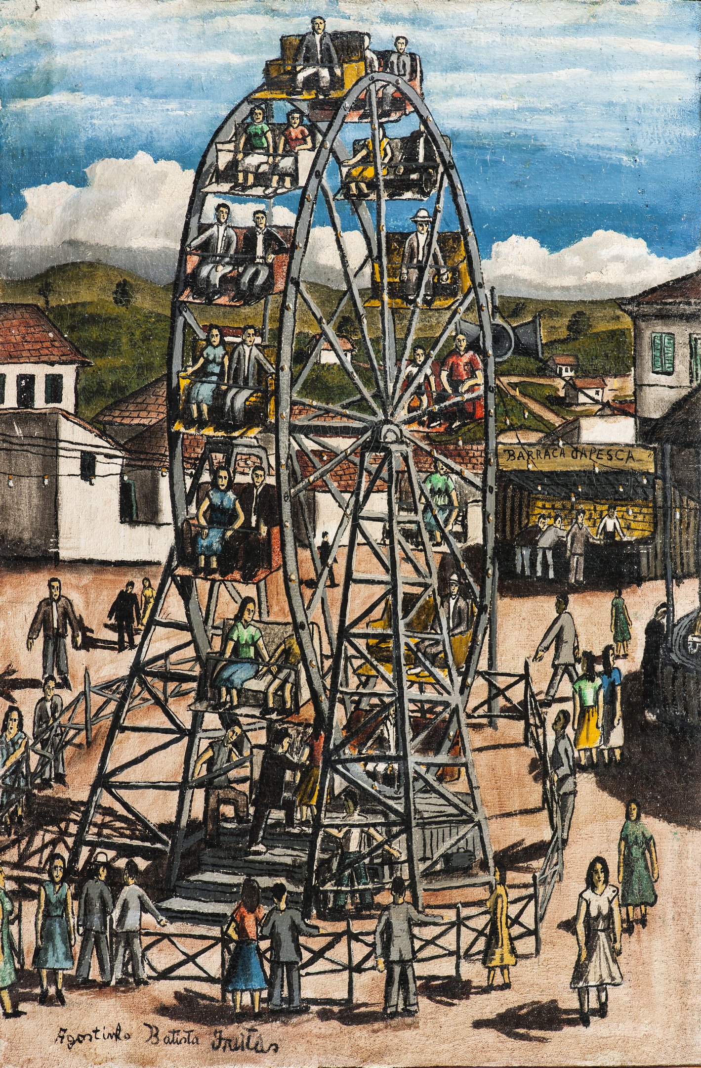 Roda Gigante (sem data), de Agostinho Batista de Freitas
