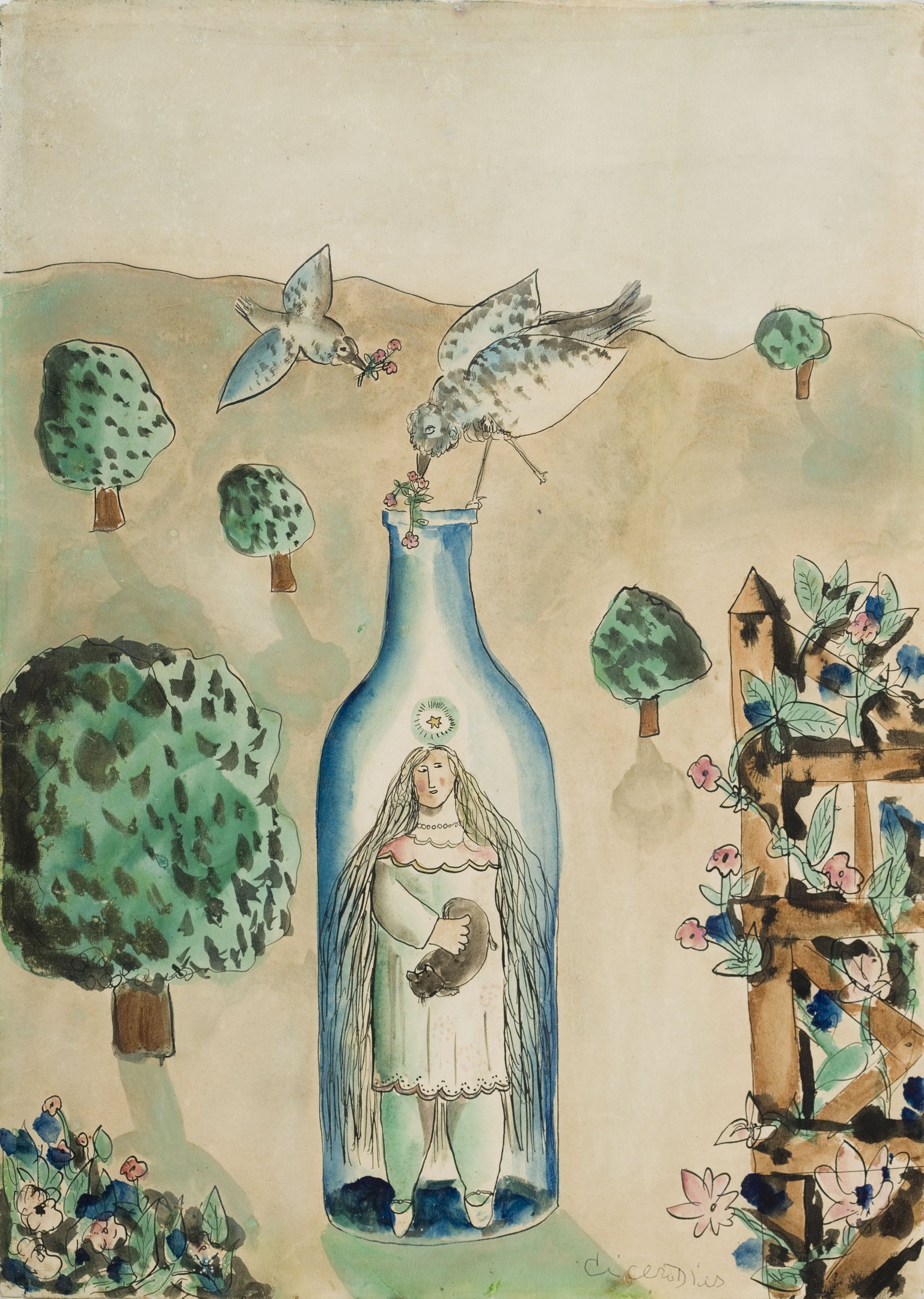 Sem Título (1928), de Cícero Dias
