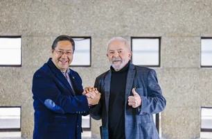 Imagem referente à matéria: Lula encontra presidente da Bolívia em agenda no Maranhão