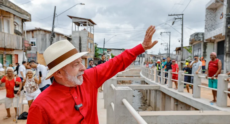 Luiz Inácio Lula da Silva: presidente participa de cerimônia em São Paulo nesta sexta-feira, às 10h (Ricardo Stuckert/PR/Divulgação)