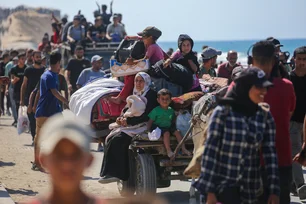 Imagem referente à matéria: Cerca de 200.000 pessoas voltaram ao norte de Gaza desde o cessar-fogo, diz Defesa Civil