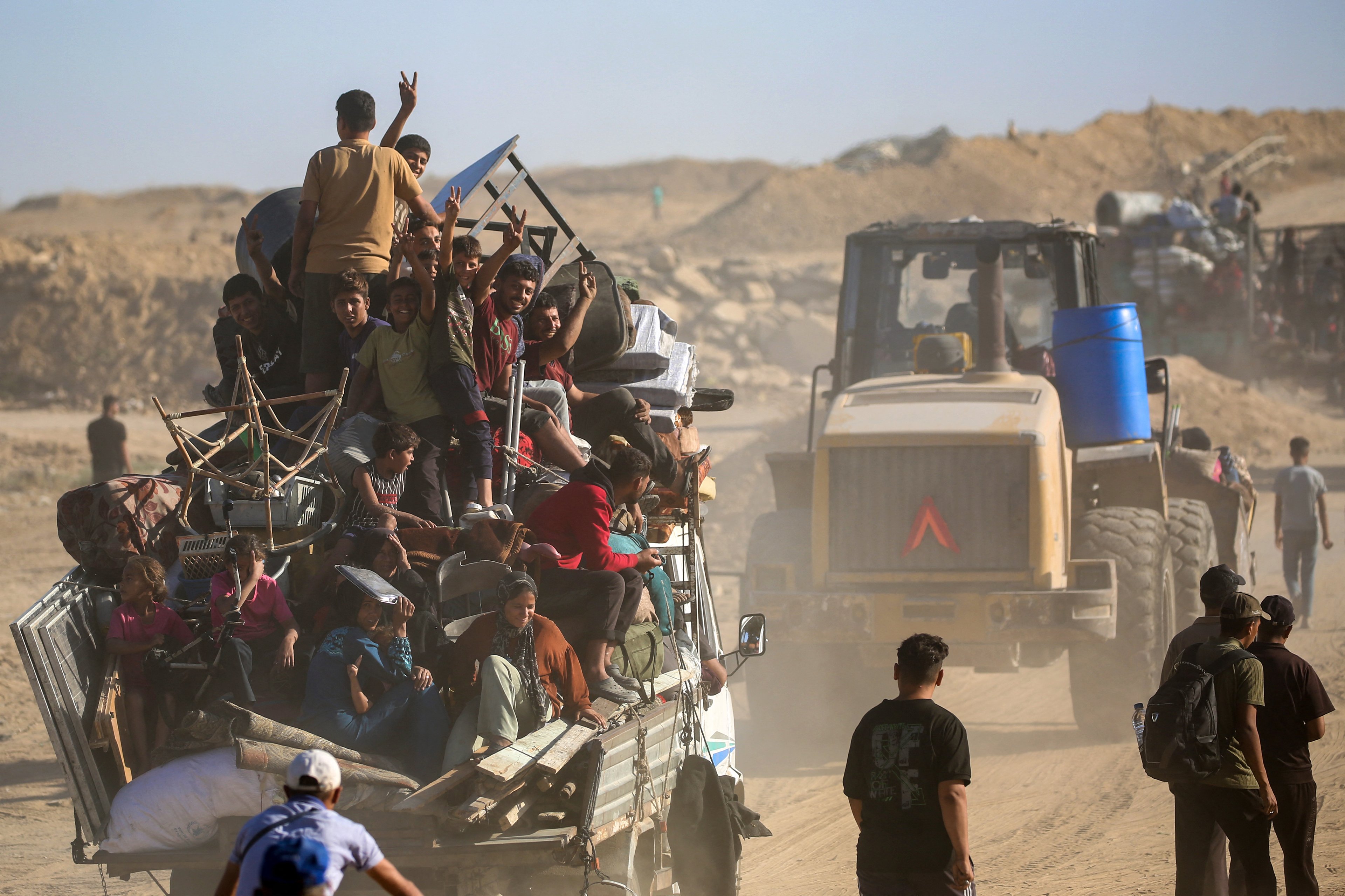 Palestinos retornam à devastada Cidade de Gaza: 'Não passa de um monte de escombros'