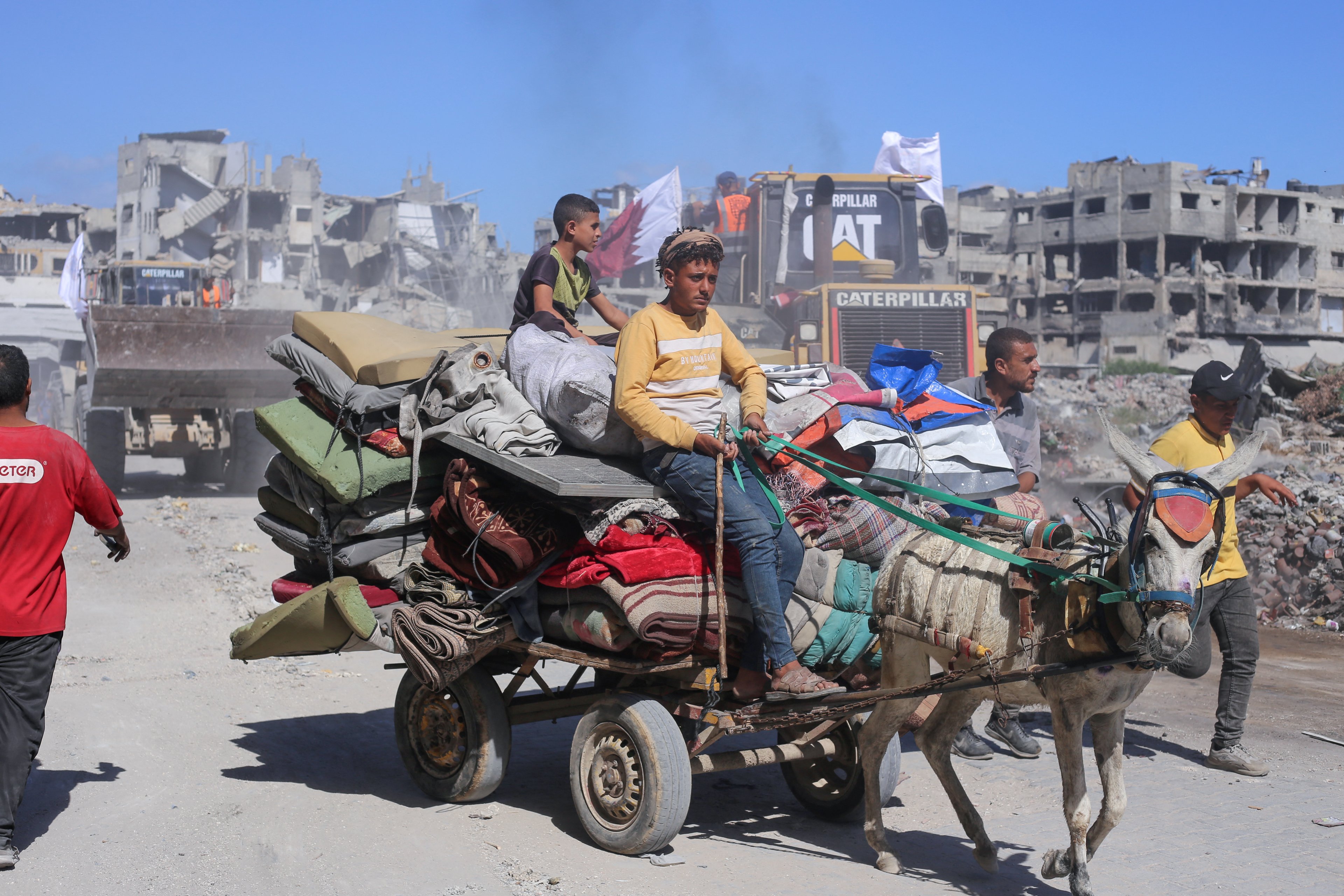 Hamas recupera terreno em Gaza após retirada israelense