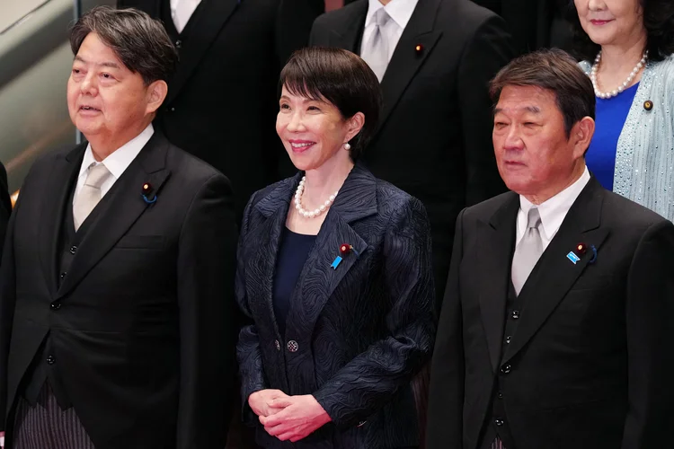 Nova premiê do Japão, Sanae Takaichi (Jia Haocheng/AFP)