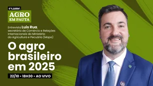 Luis Rua, secretário de Comércio Exterior do Mapa, é o entrevistado da EXAME desta quarta