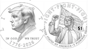Tesouro americano confirma que Trump pode estampar moedas de US$ 1