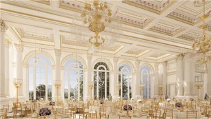 Imagem referente à matéria: Salão de festas de Trump na Casa Branca tem arquiteto católico e construtora centenária: veja fotos