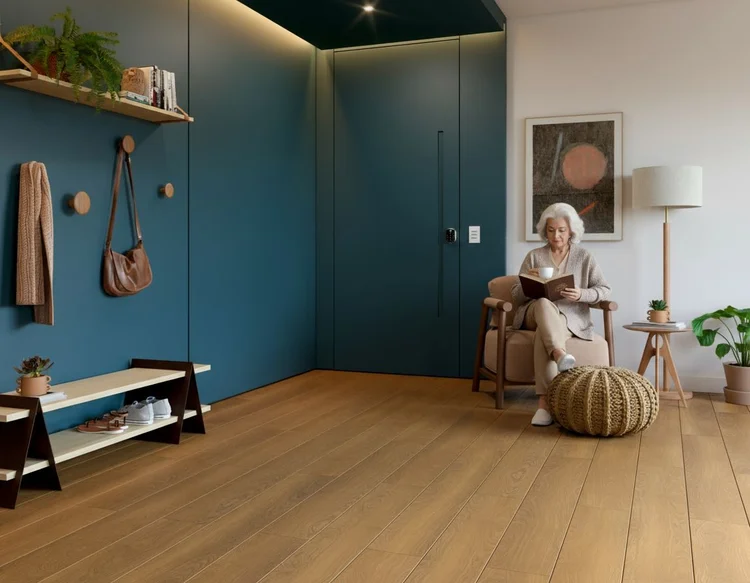 Durafloor investe em produtos como pisos que reduzem risco de quedas (Durafloor /Divulgação)